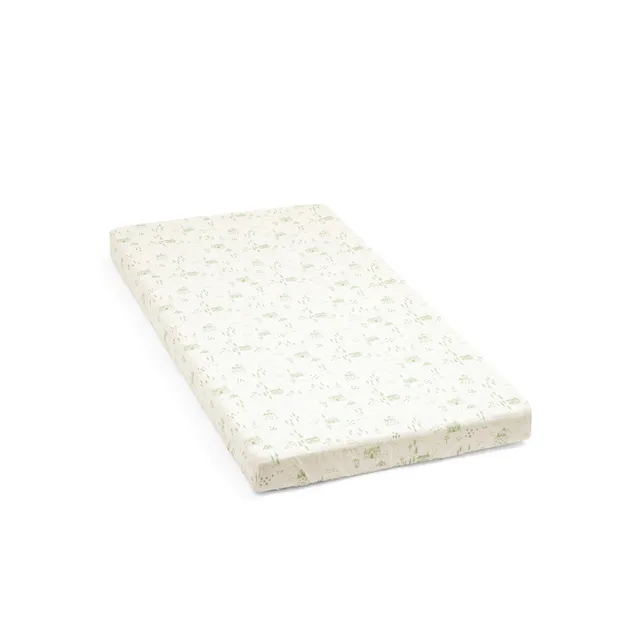 Stokke Nighti Lenzuolo con Angoli 60x120cm Green Map Cotone