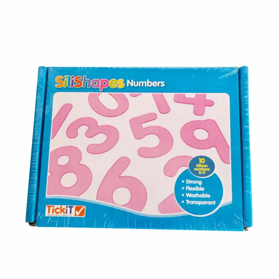 The Dida Numeri Silicone Rosa 0-9 Tattili