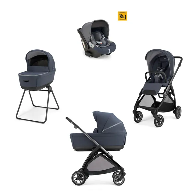 Inglesina Electa System Quattro passeggino Rooftop Blue Darwin