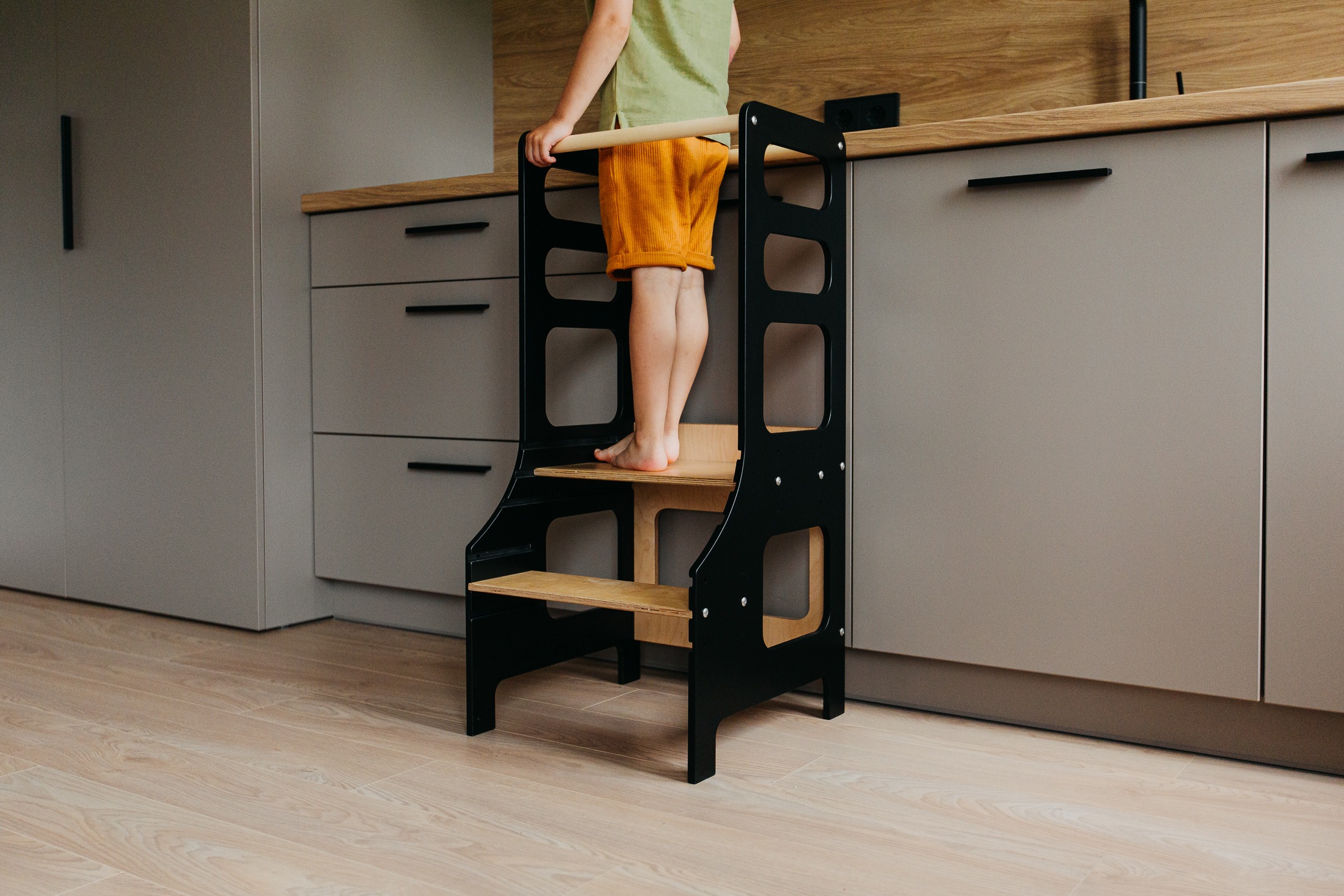 The Dida Montessori Torre di Apprendimento Legno Regolabile
