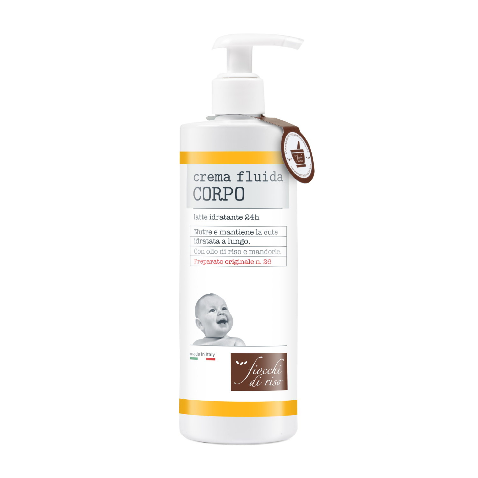 Fiocchi di Riso crema corpo fluida 400 ml idratante