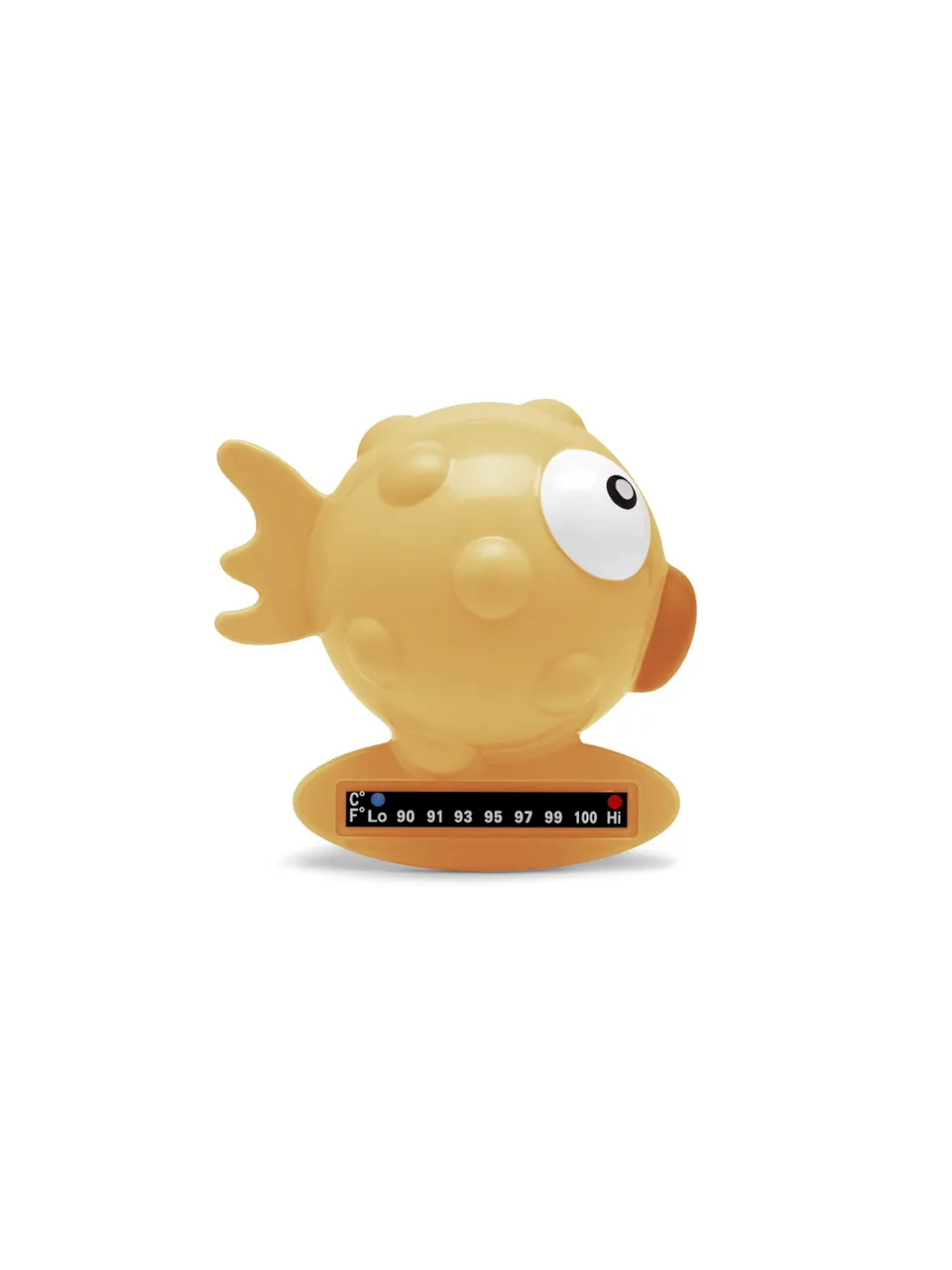 Toys Center Baby termometro bagno pesce palla arancio galleggiante