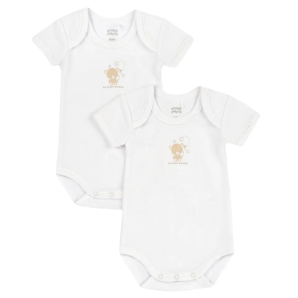 Chicco Body Americano Cotone body neonato 2 pezzi