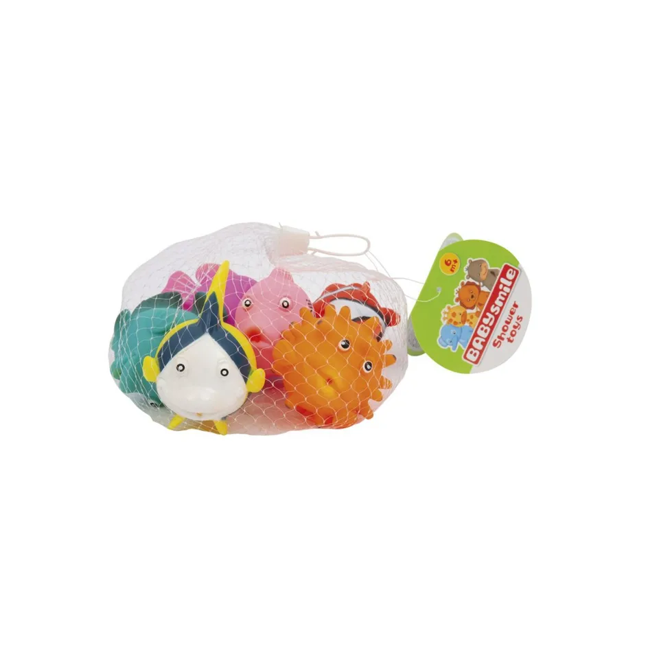 Toys Center Baby animali da bagno marini spruzzo 6 pz