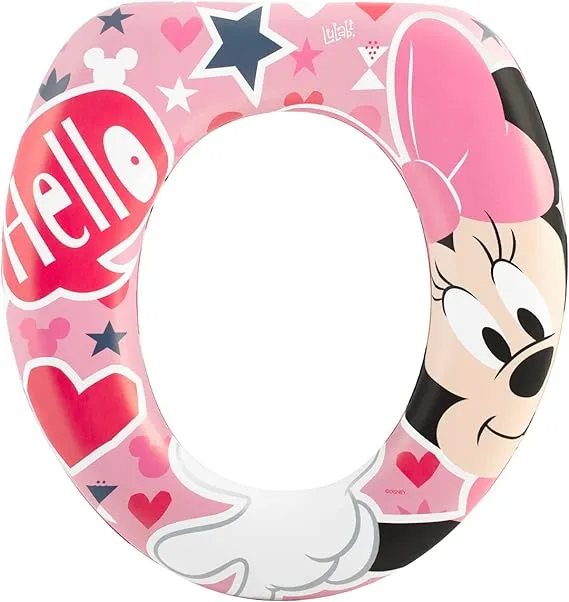 Lulabi Soft Minnie Icon Riduttore WC Morbido Bimbi