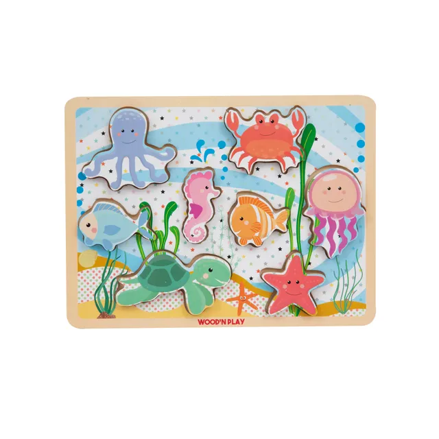 Wood'n Play puzzle 3D legno assortito FSC