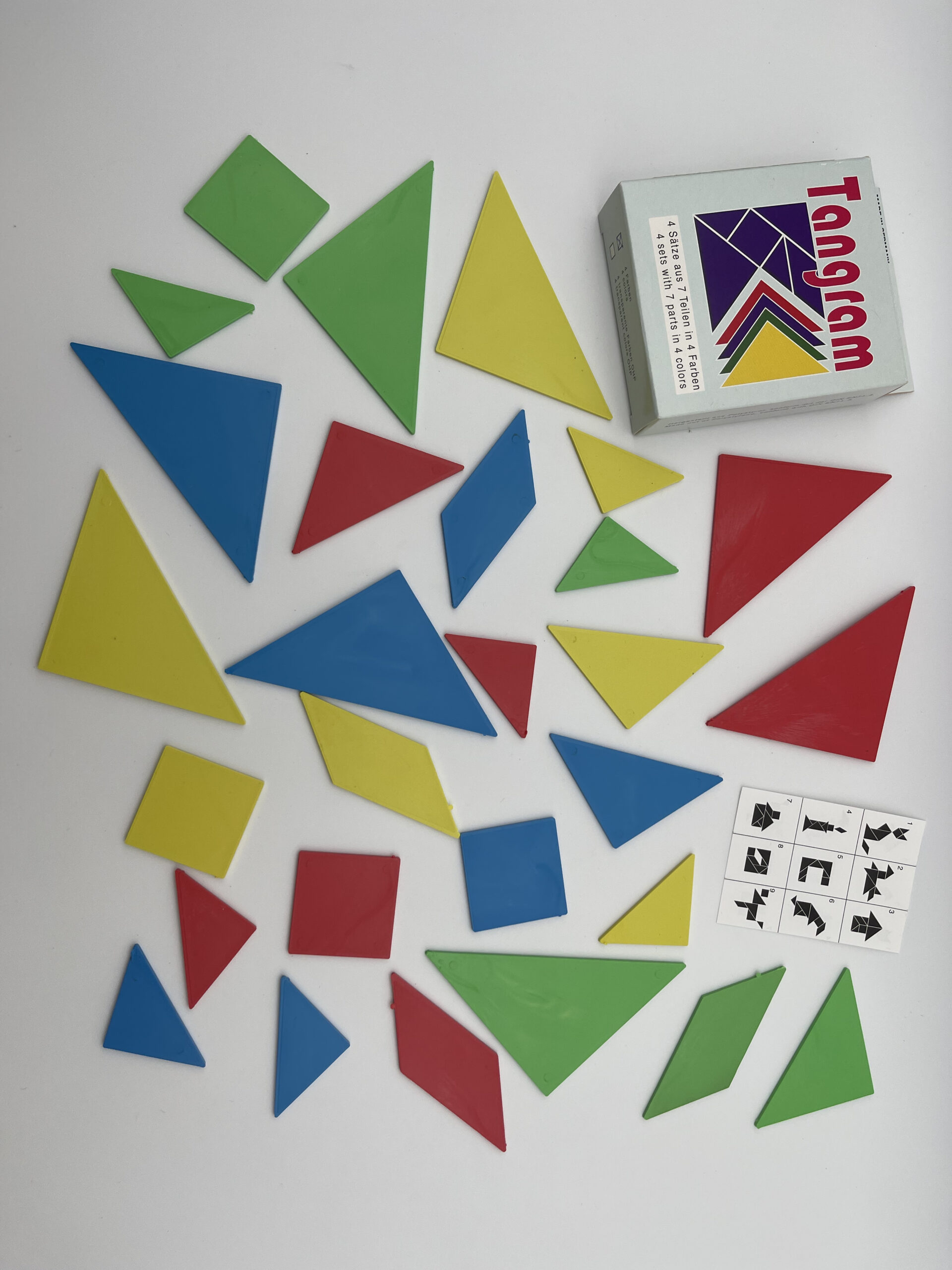 The Dida tangram opaco 28 pezzi gioco in scatola