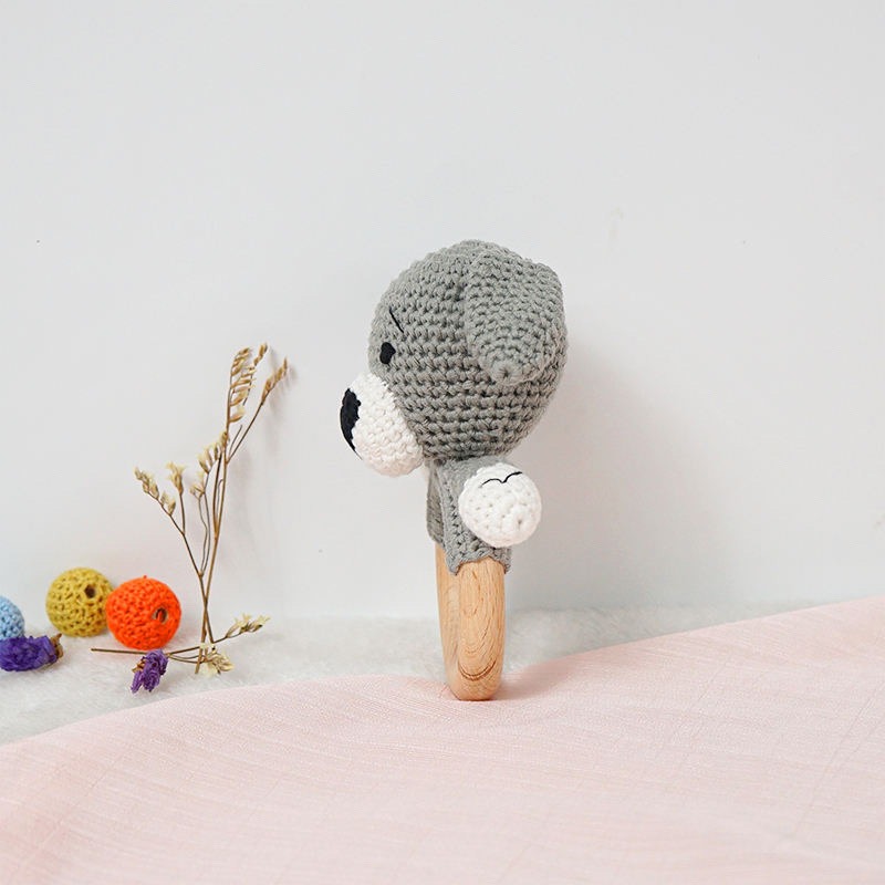 Piccoli Toys Cesare Sonaglio Uncinetto Cane in Cotone
