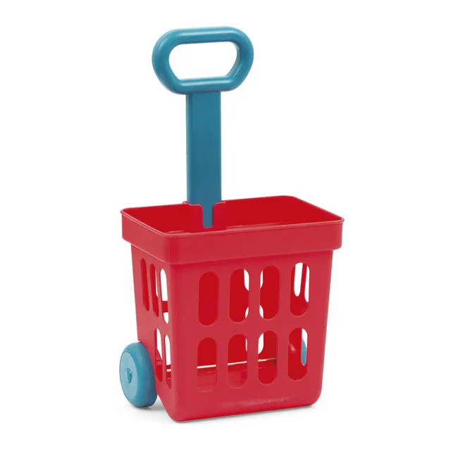 Funny Home Carrello Spesa Giocattolo con 12 Alimenti