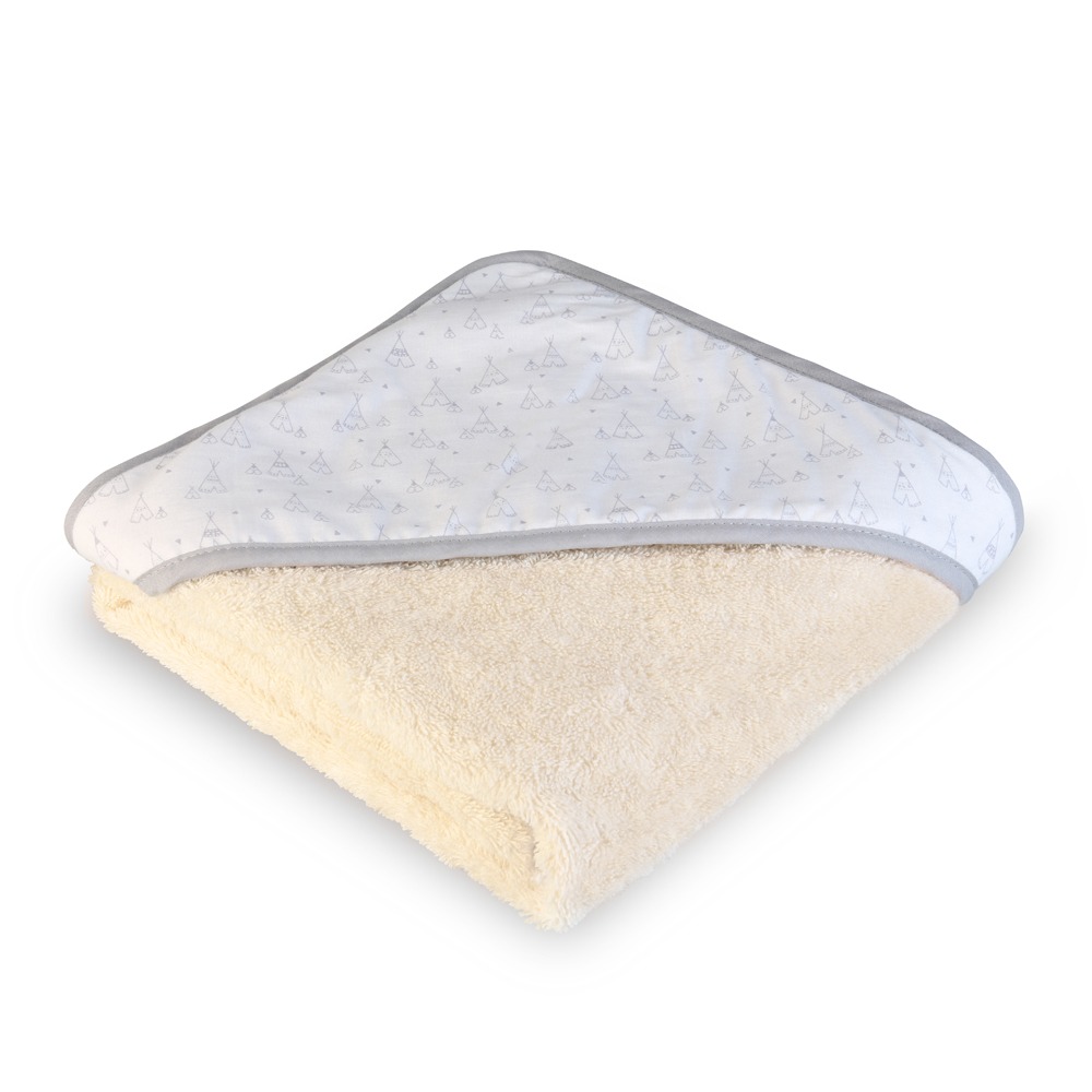 Bani Tende Indiane Accappatoio Poncho 80x80 Cotone Bio