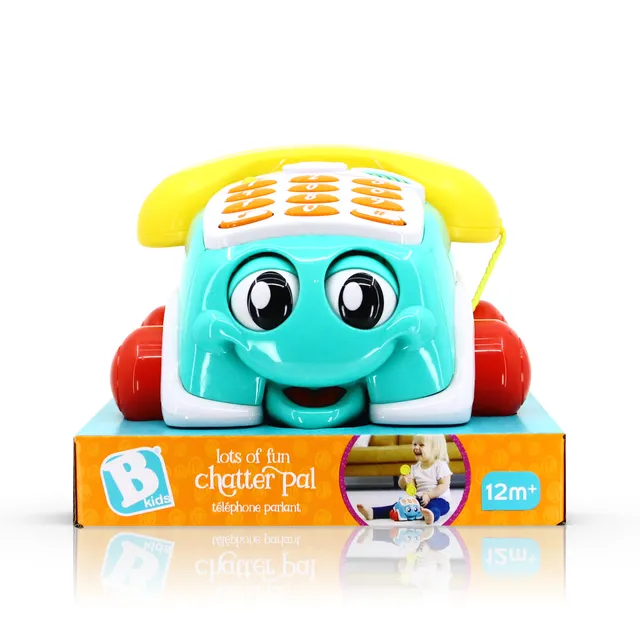 B-Kids telefono giocattolo con suoni trainabile con cornetta