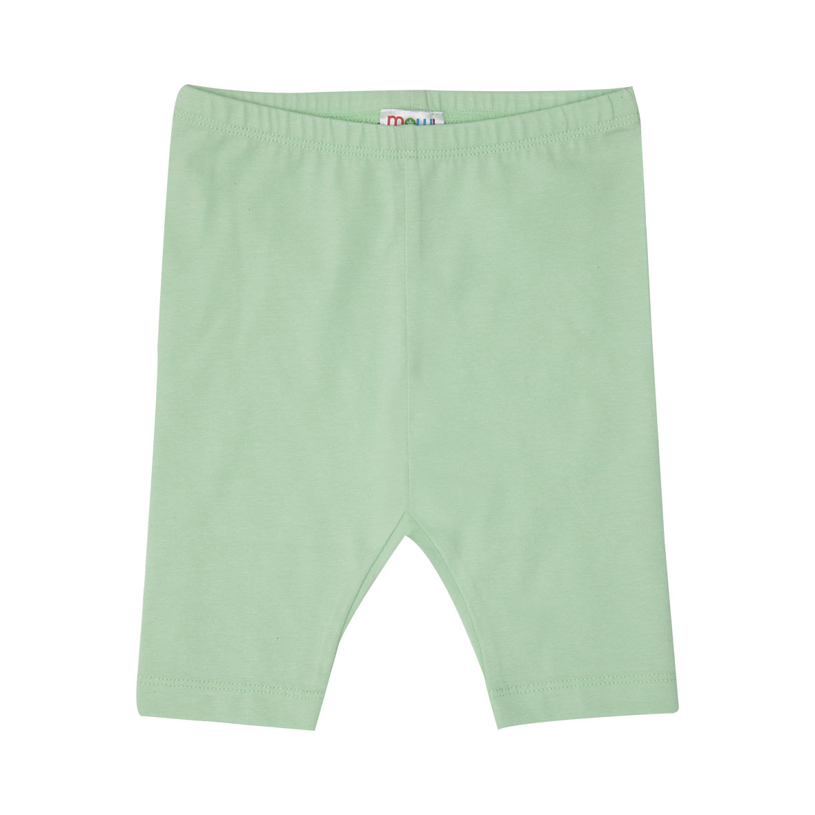 Basic Legging 3/4 Jersey Bimba Verde Chiaro Cotone