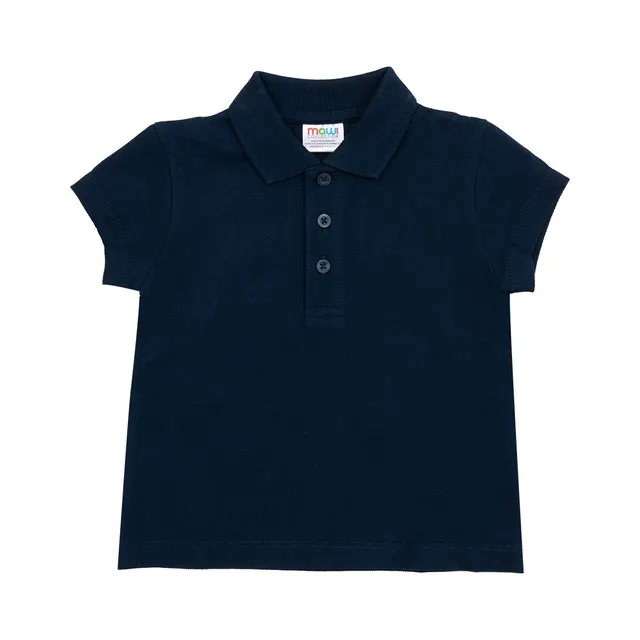 Toys Center Baby Piquet Polo Bimbo Blu con Bottoni