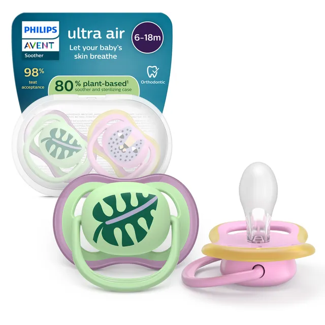 Philips Avent Ultra Air succhietti 6-18 mesi set 2 pezzi