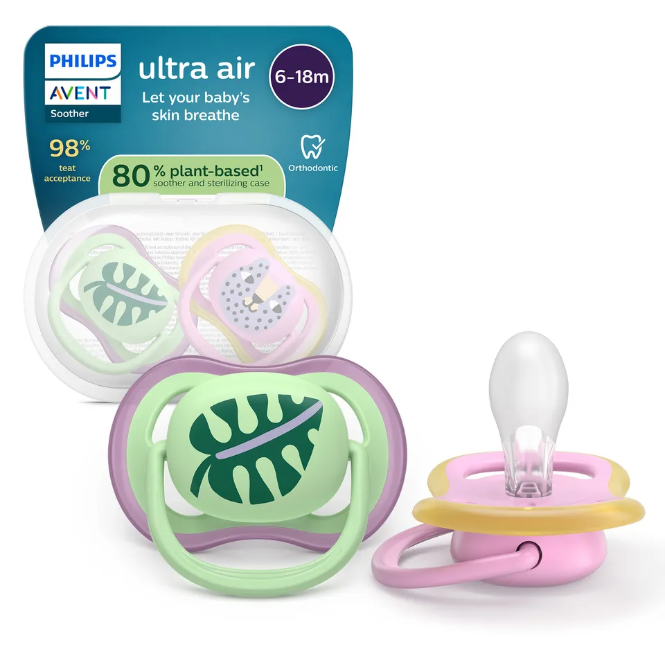 Philips Avent Ultra Air succhietti 6-18 mesi set 2 pezzi