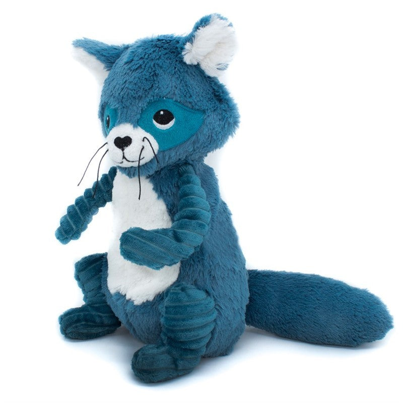 Les Deglingos Ptipotos Netoitou peluche procione blu 26 cm