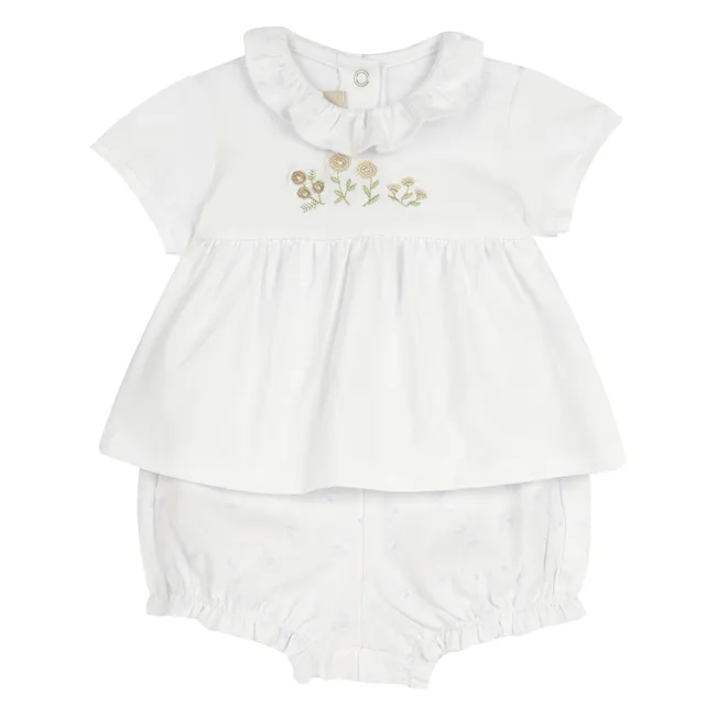 Chicco completo bimba maglietta pantaloncini lavabile