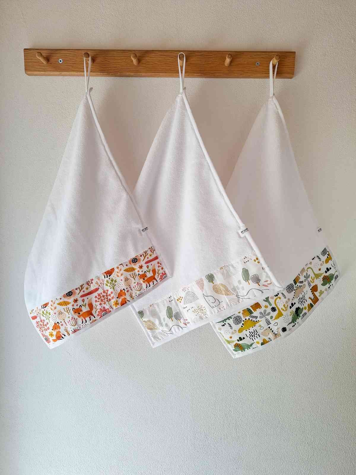 M'Amélie Creations Asciugamano Asilo Personalizzato Spugna Bambù