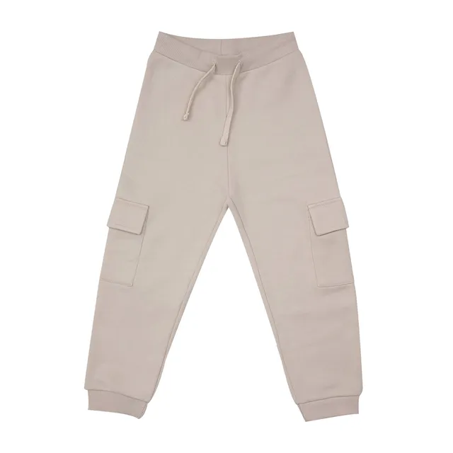 Mawi pantalone felpa cargo bambino garzato