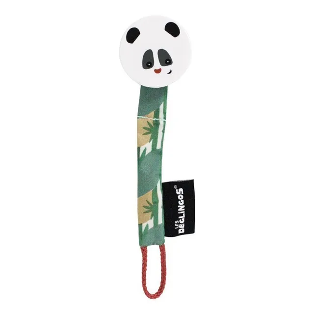 Les Déglingos Rototos clip portaciuccio panda morbido