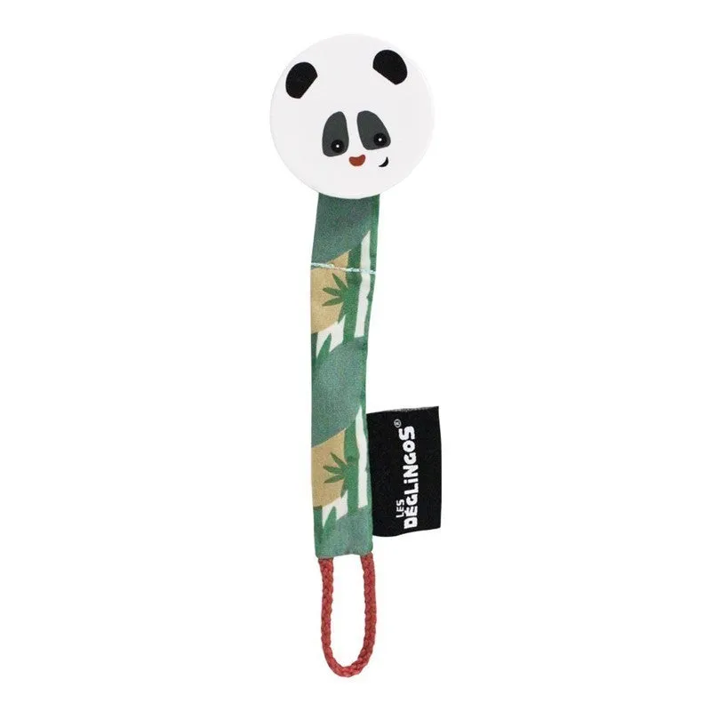Les Déglingos Rototos clip portaciuccio panda morbido
