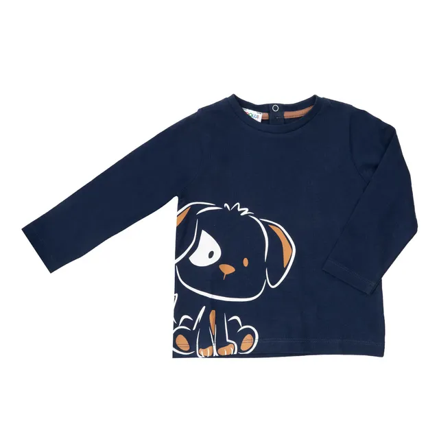 Toys Center Baby Jersey maglia bimbo blu cagnolino