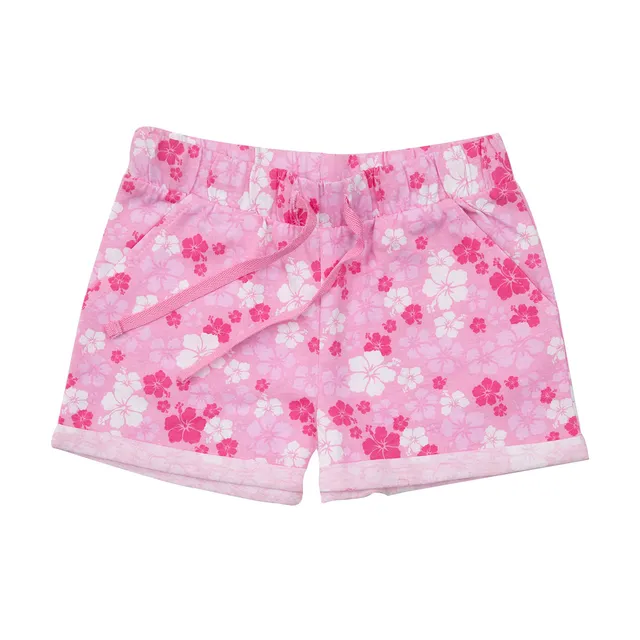 Toys Center Baby Short Jersey Bimba Rosa Floreale Tasche
