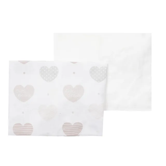 Toys Center Baby Culla Cuori set lenzuola culla 2 pezzi cotone