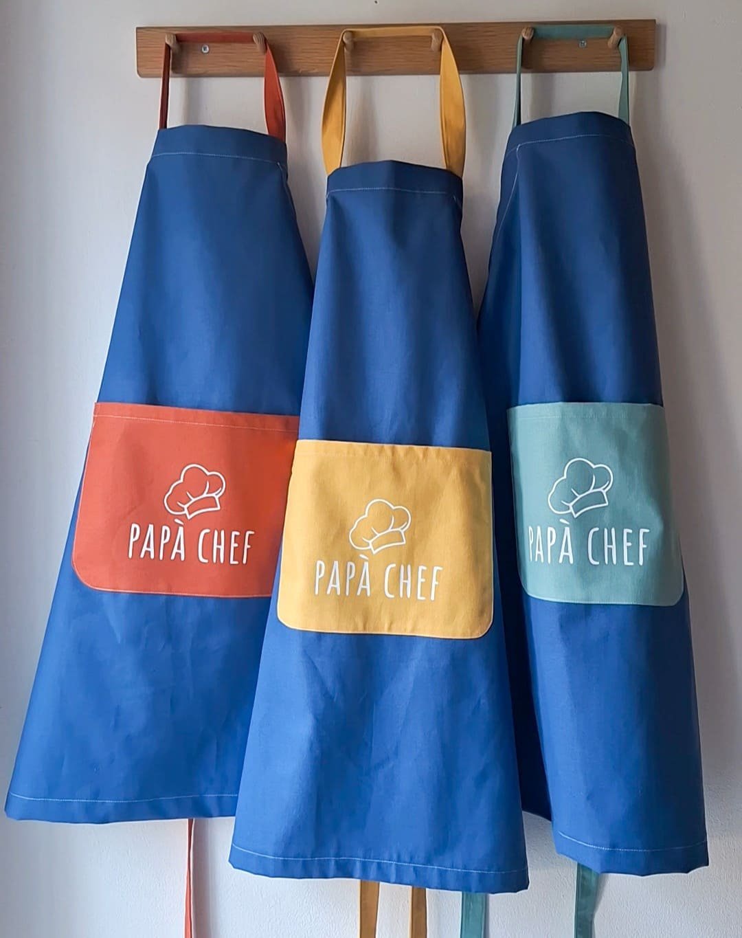 M'Amélie Creations Grembiule Adulto Personalizzabile Cotone Chef
