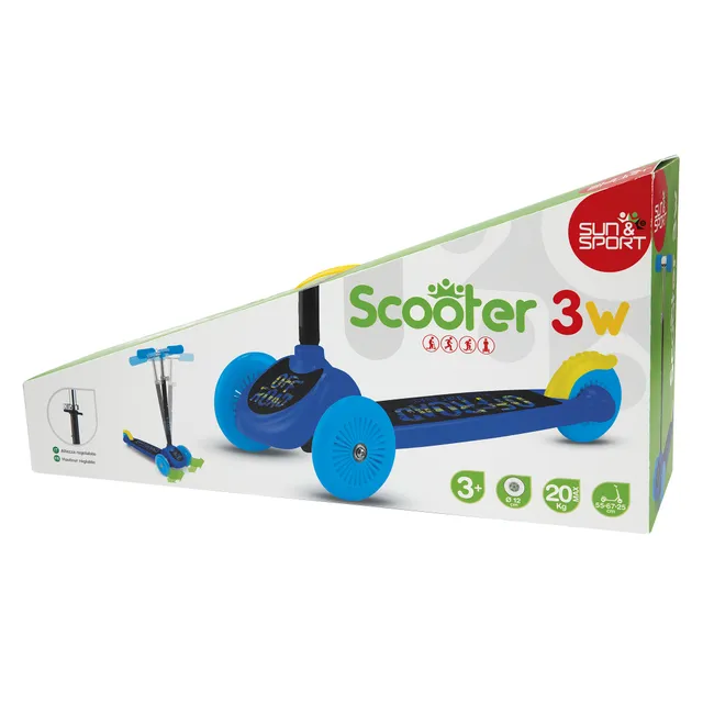 Sun & Sport Twist&Roll monopattino 3 ruote bambino