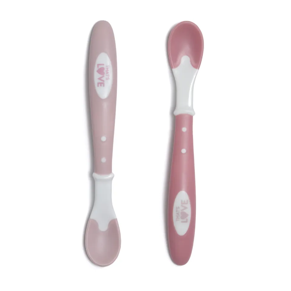 That's Love Set 2 Cucchiaini Morbidi Rosa 10M+