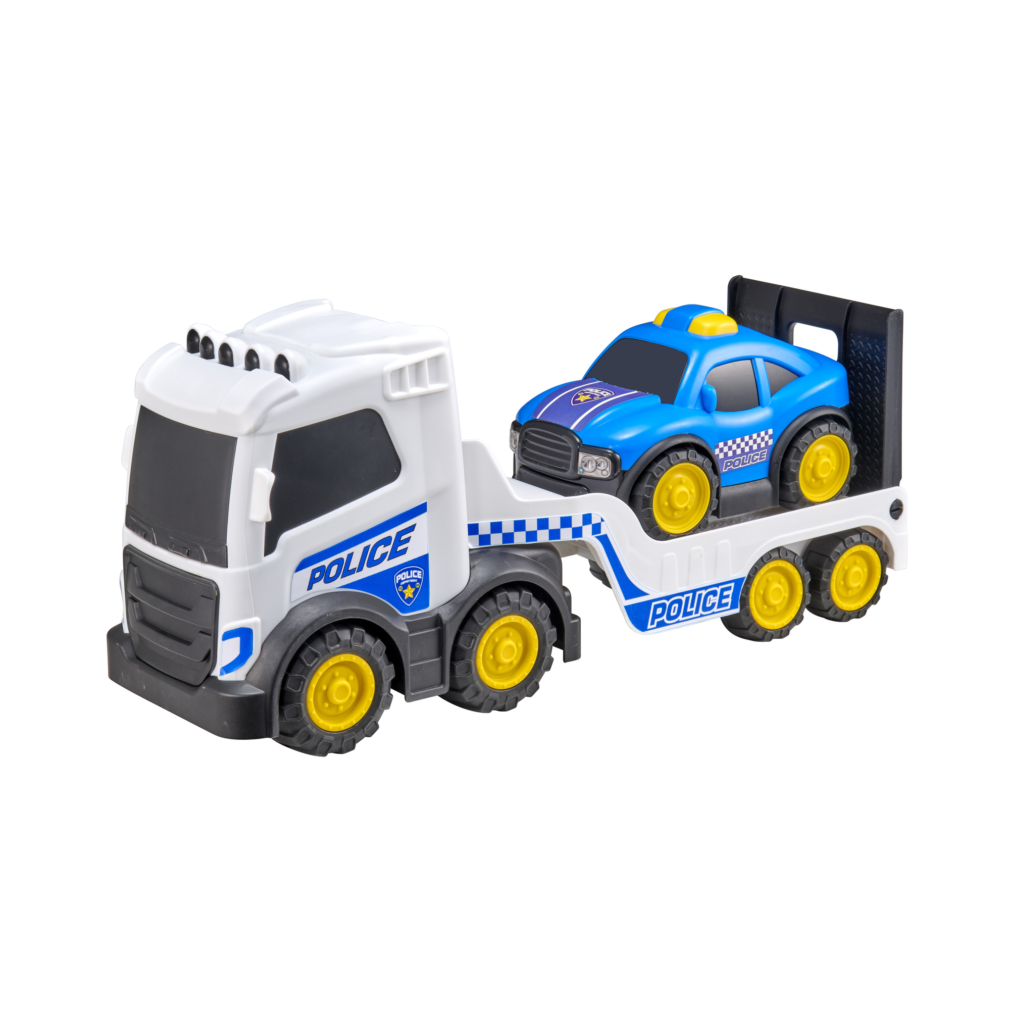 Motor & Co mega camion giocattolo polizia vigili fuoco assortito