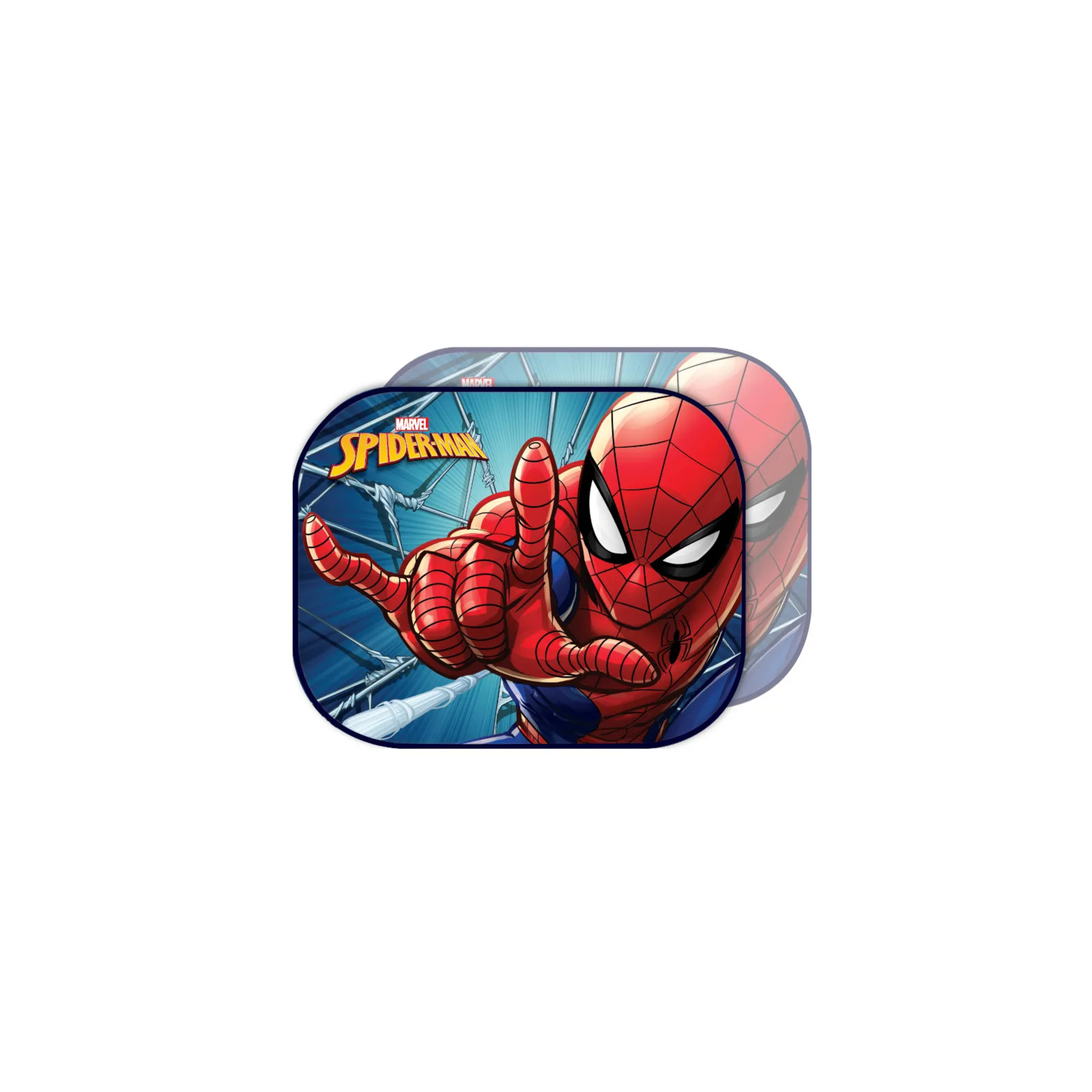 Marvel Heroes Spider-Man Tendine Auto 44x35 cm 2 Pezzi UV