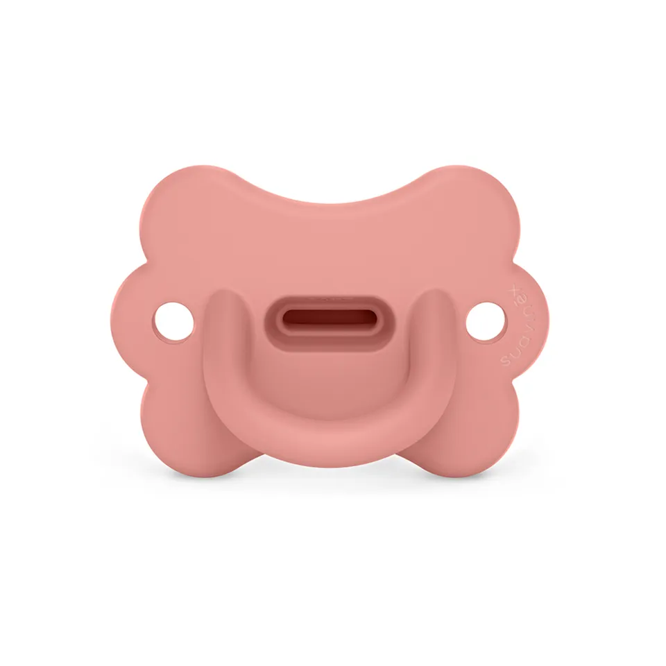 Suavinex Butterfly succhietto silicone rosa 6-18 mesi