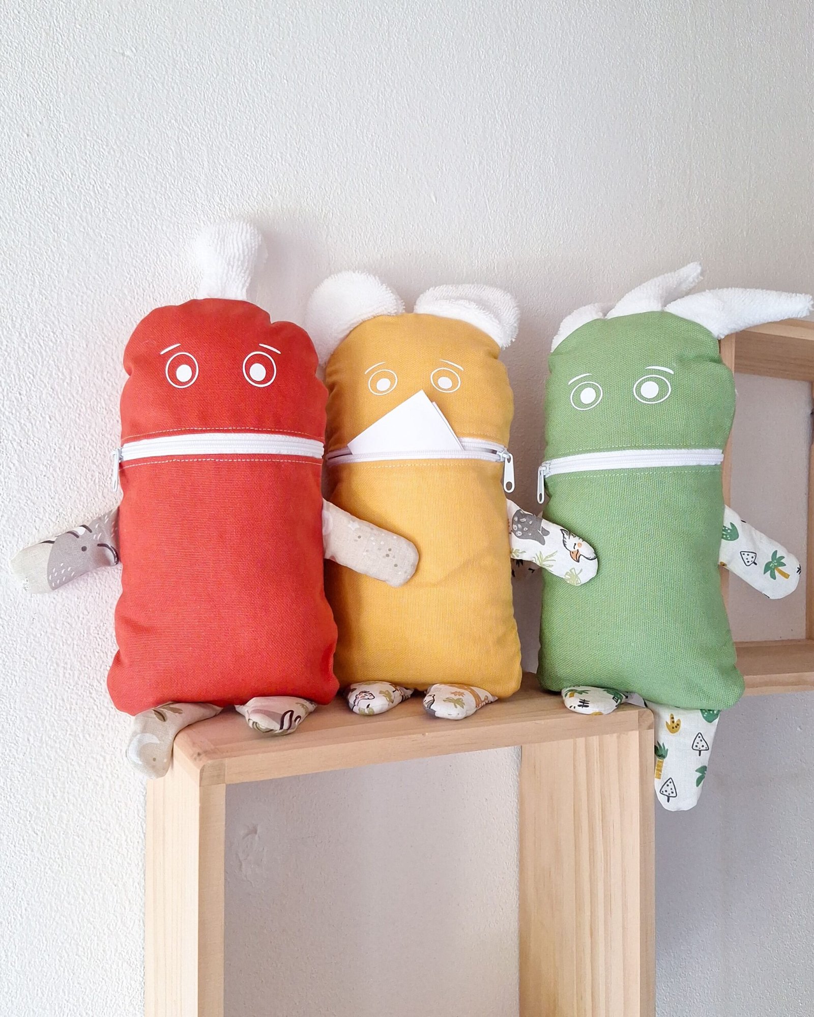M'Amélie Creations Mangiapensieri Pupazzo Emozioni Bambini 3 Anni