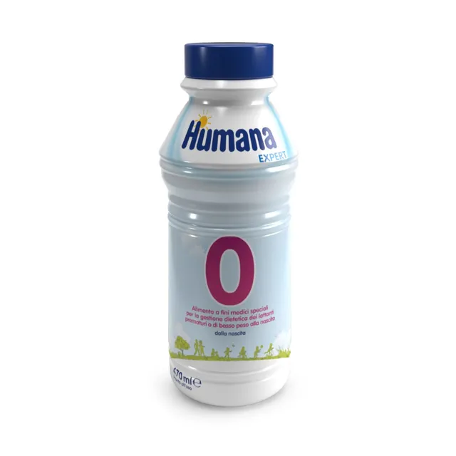 Humana 0 Expert latte liquido 470 ml prematuri
