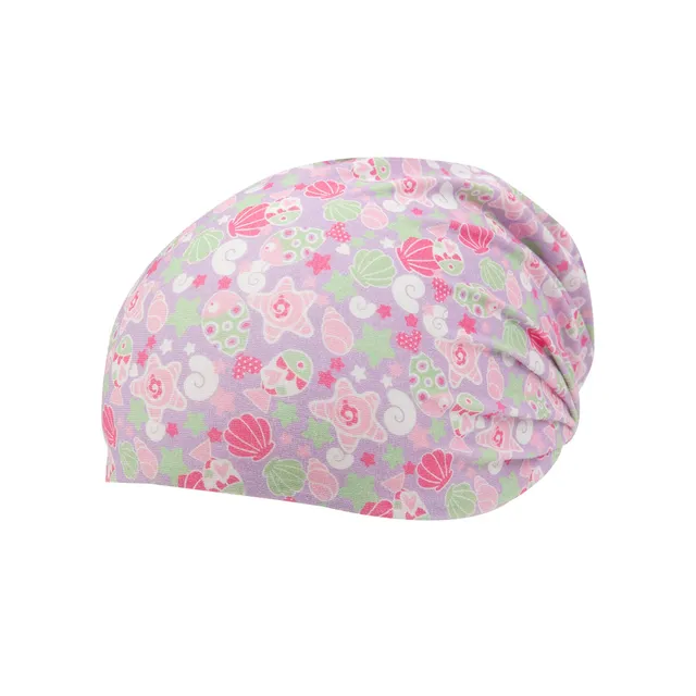 Bandana jersey bimba lilla fondo marino