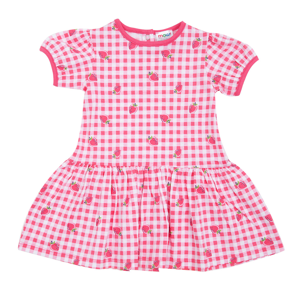 Toys Center Baby abito jersey bimba rosa fragoline