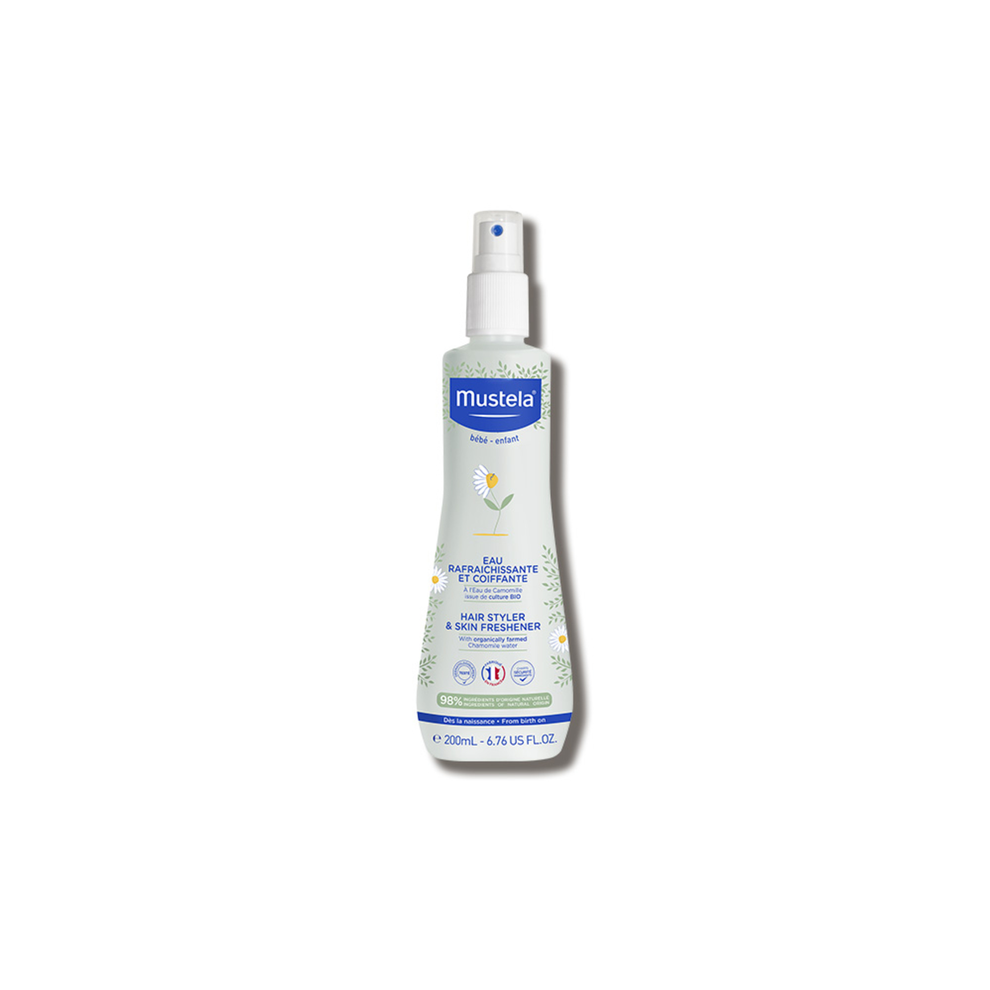 Mustela acqua rinfrescante spray pelle e capelli delicata