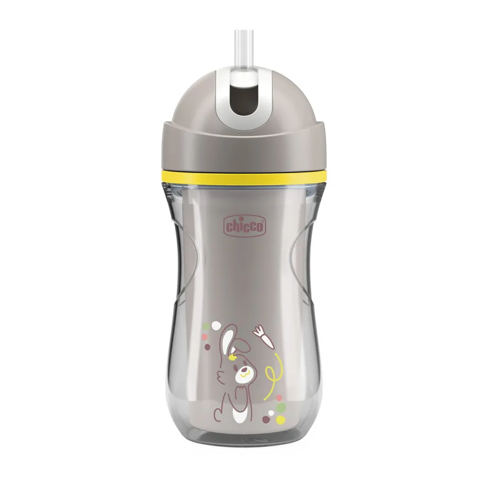 Chicco Sport tazza 14m+ grigia con beccuccio