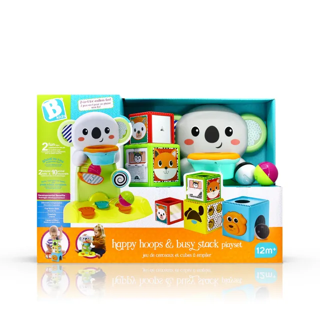 Toys Center Baby Happy Hoops Busy Stackers set 2 giochi neonato