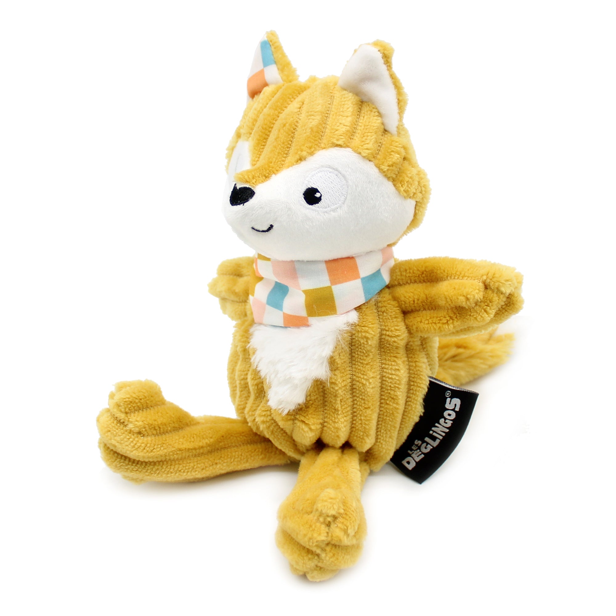Les Deglingos Cyranos Volpe Peluche 23 cm con Scatola