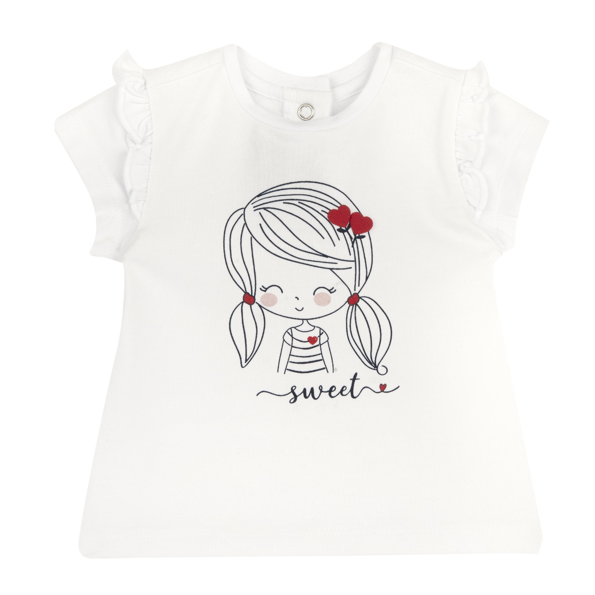 Chicco maglietta maniche corte bimba cotone
