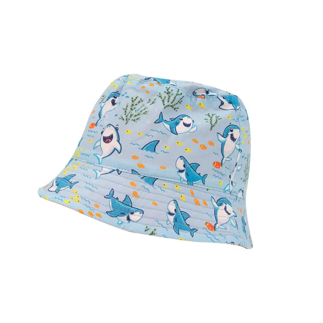 Toys Center Baby cappello pescatore bimbo azzurro fondale marino