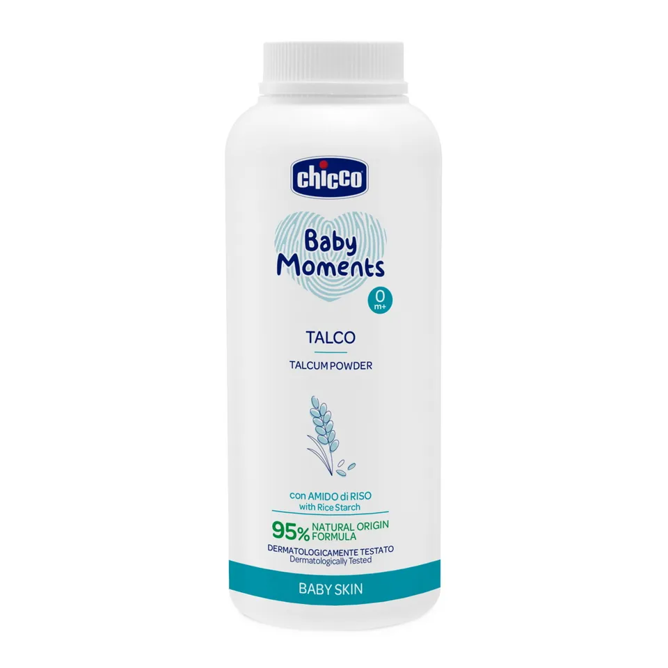 Chicco Baby Moments Talco Polvere Amido di Riso