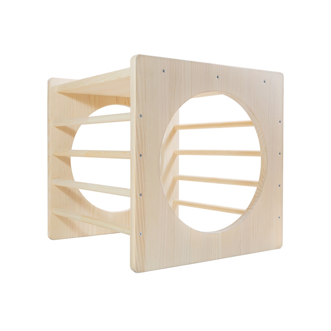 The Dida cubo Pikler legno naturale arrampicata