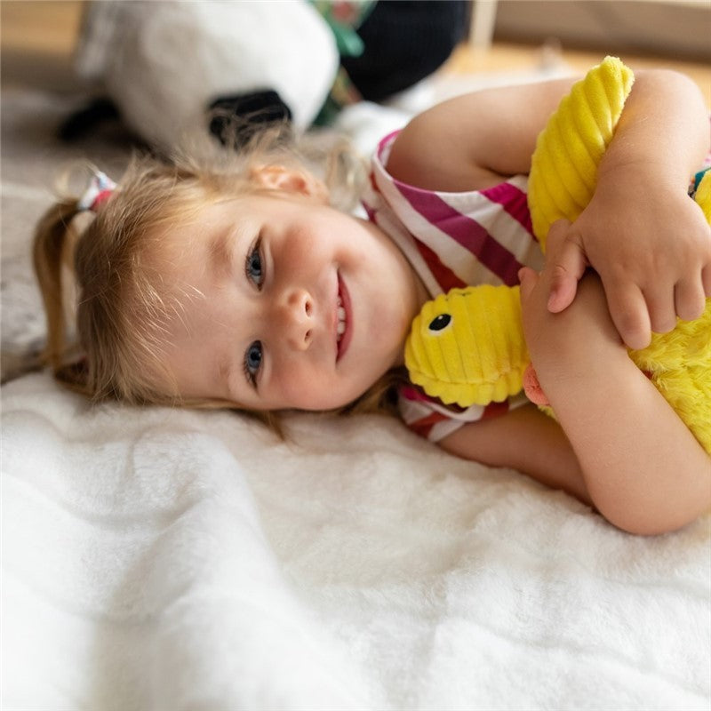 Les Déglingos Ptipotos Sauvenou Peluche Tartaruga Bebè Giallo
