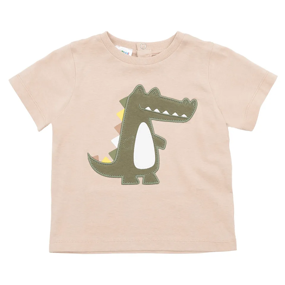 Toys Center Baby Coccodrillo t-shirt bimbo beige jersey