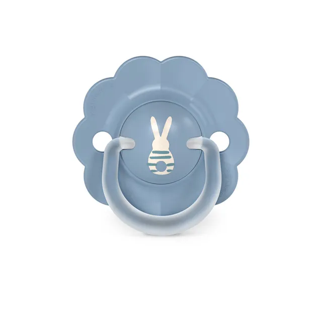 Suavinex Wonderland succhietto 6-18 mesi silicone azzurro