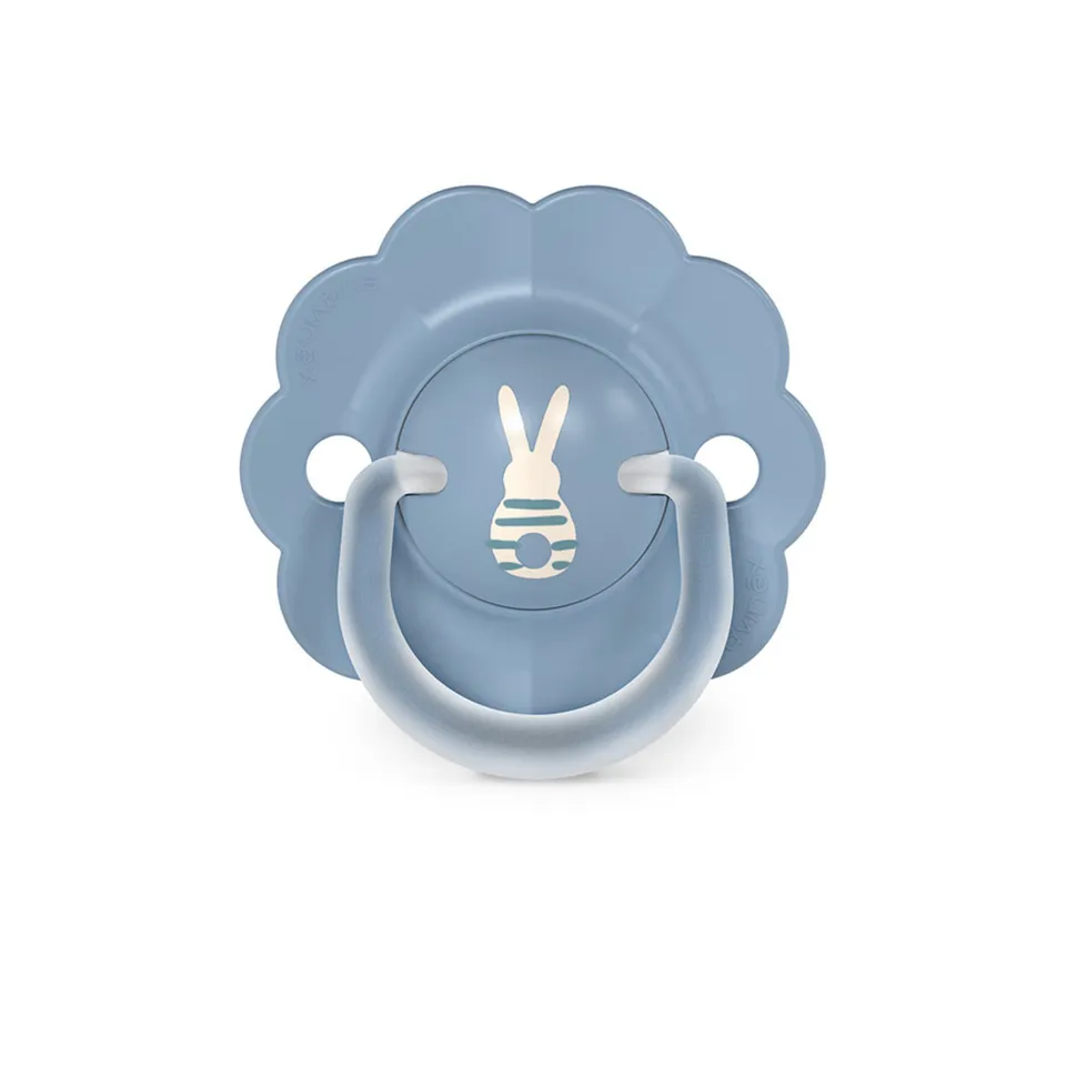 Suavinex Wonderland succhietto 6-18 mesi silicone azzurro